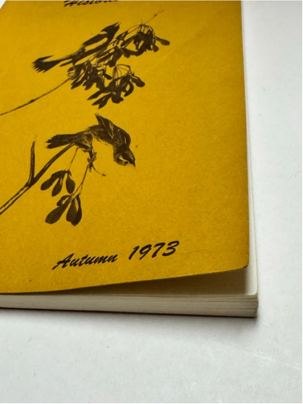 Vintage North Carolina Historical Review Autumn 1973 Book paperback